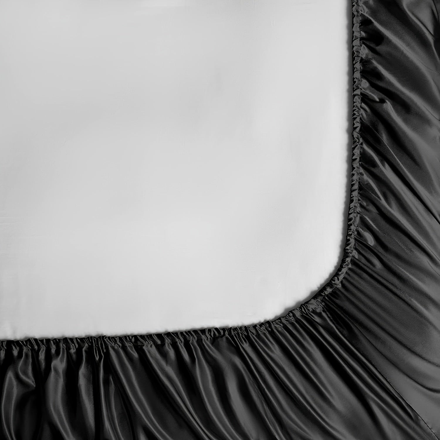 Luxe Satin Finish 4-Piece Sheet Set – Fitted, Flat & 2 Pillowcases