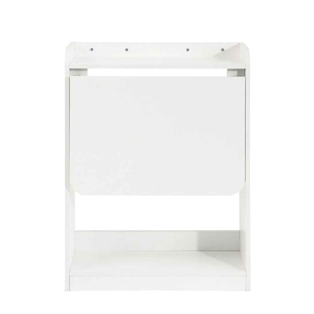 SoBuy FWT92 Folding Computer table table with shelves Folding table work table office table for home office wall table