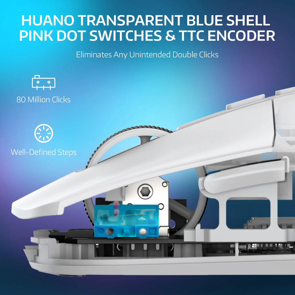 ATTACK SHARK X6: 49g Superlight Wireless Gaming Mouse with Magnetic Charging Dock & 26K DPI PAW3395 Sensor