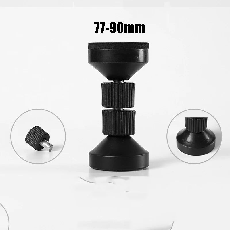 Adjustable Bed Frame Anti-Shake Tool Upgraded, Headboard Stoppers with Free Furniture Pads and Screws, No More Creaking