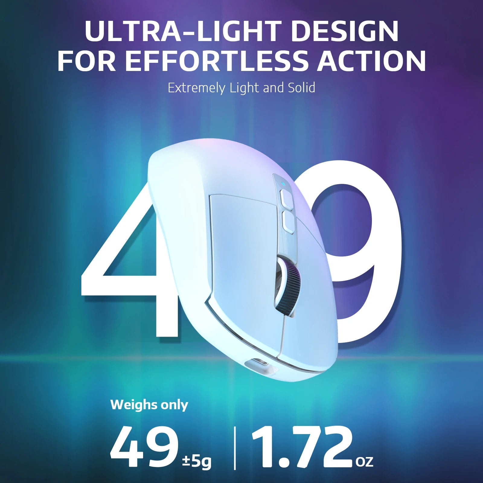 ATTACK SHARK X6: 49g Superlight Wireless Gaming Mouse with Magnetic Charging Dock & 26K DPI PAW3395 Sensor