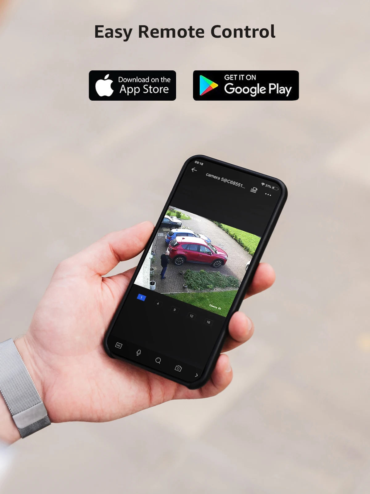 Annke 8MP HD IP Security Camera Poe 4K Dual Light Audio Fixed Camera Human Vehicle Detection 256G SD Storage ONVIF IP67