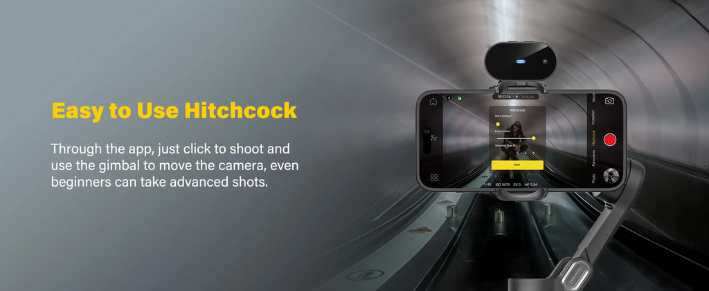 AOCHUAN Smart XPro Ai 3 Axis Smartphone Gimbal Stabilizer For iPhone And Android Smartphone Gimbal No app required to track face