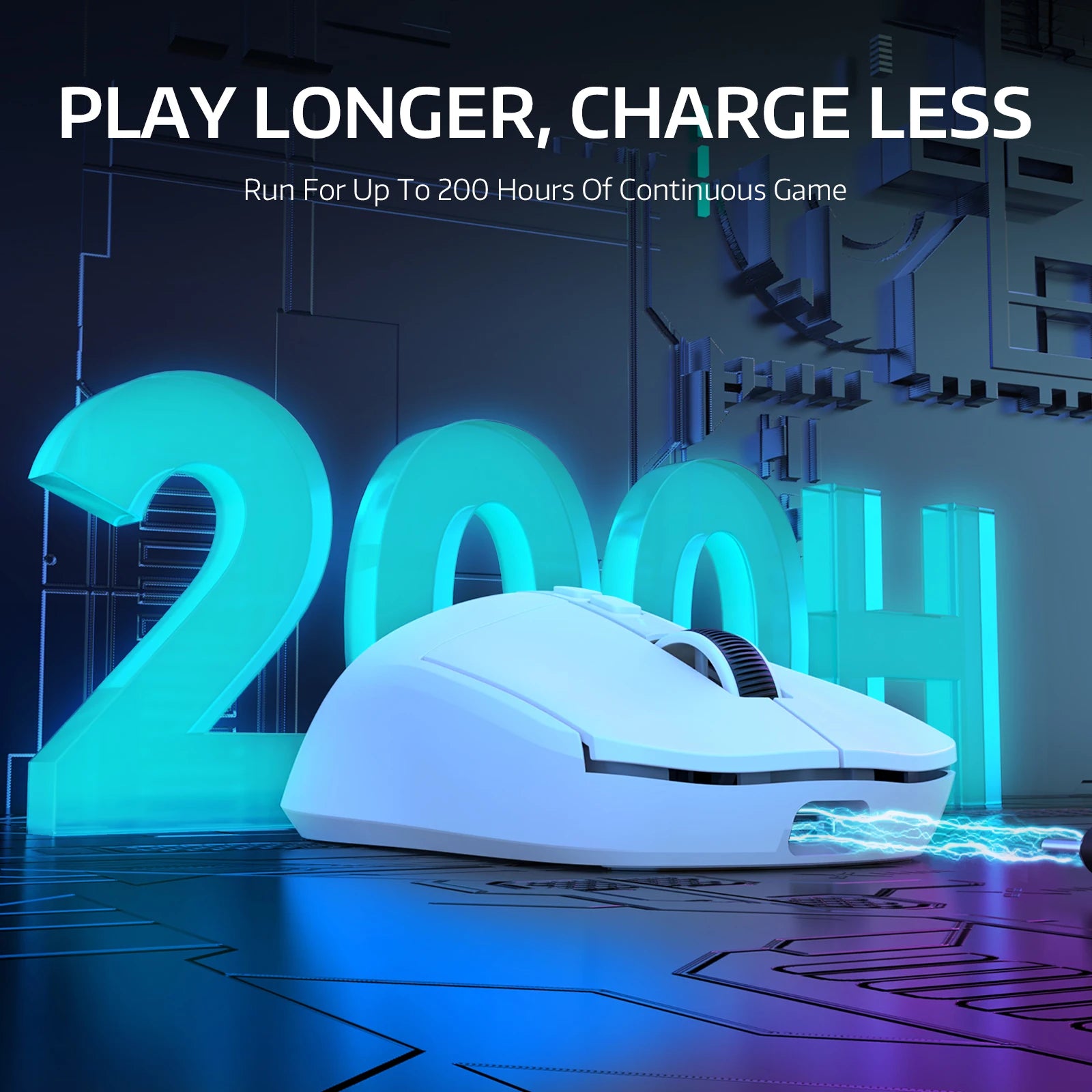 ATTACK SHARK X6: 49g Superlight Wireless Gaming Mouse with Magnetic Charging Dock & 26K DPI PAW3395 Sensor