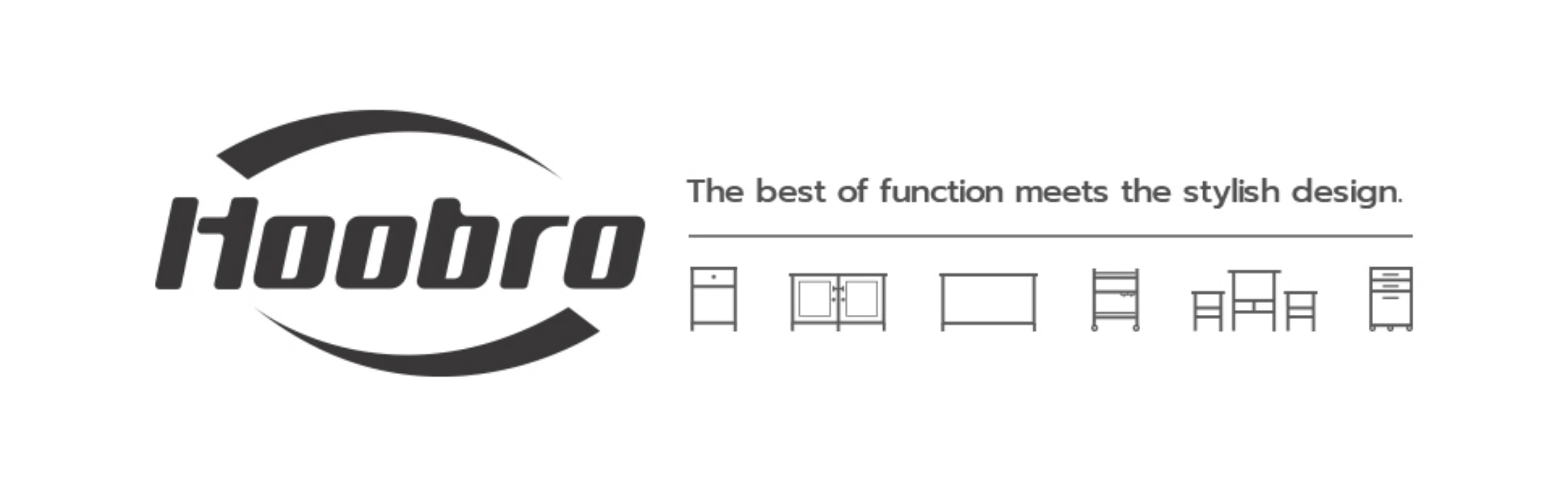 HOOBRO Side Table With Storage Narrow End Table With Magazine Holder Sling Bedside Nightstand Coffee Table For Small Space Brown