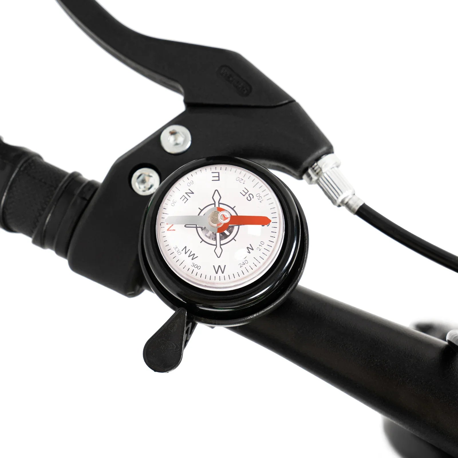 Green 20 Inch 7 Speeds Mountain Bike Adjustable Children's Bicycle with Storage Bag and Compass Bell Braking System Bike