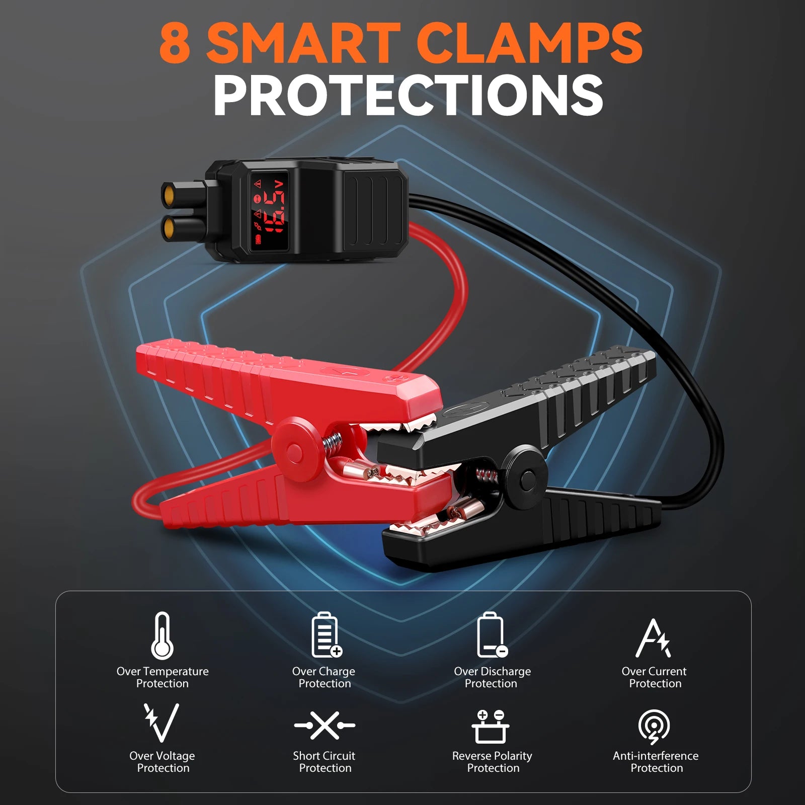 4000A Car Jump Starter Power Bank 12V 21800mAh Starting Device Emergency Car Battery Charger Booster Buster