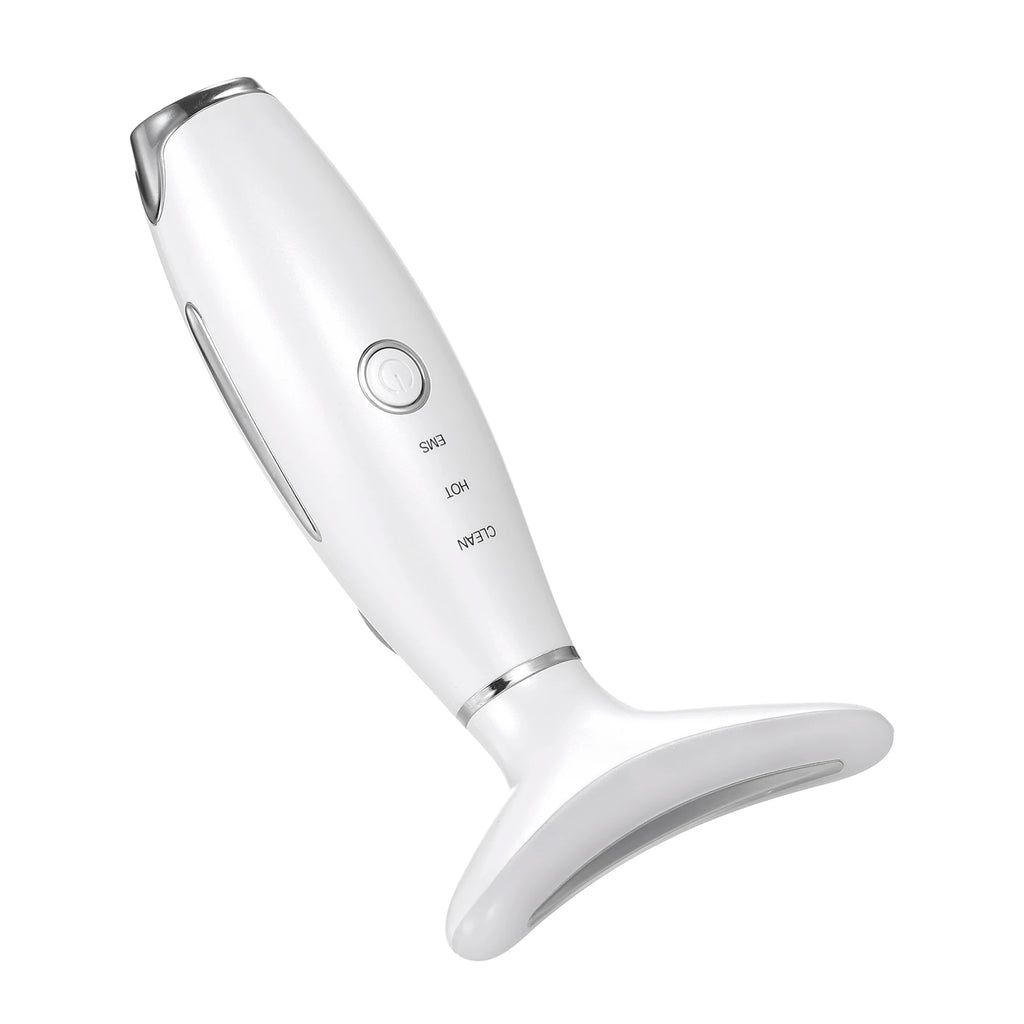 Neck Massager Led Photon Therapy Heating Neck Wrinkle Removal Machine Reduce Double Chin Skin Lifting Face Relaxation Tool