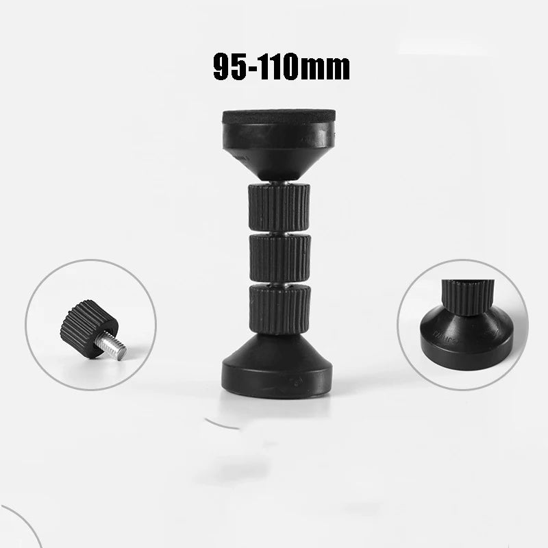 Adjustable Bed Frame Anti-Shake Tool Upgraded, Headboard Stoppers with Free Furniture Pads and Screws, No More Creaking