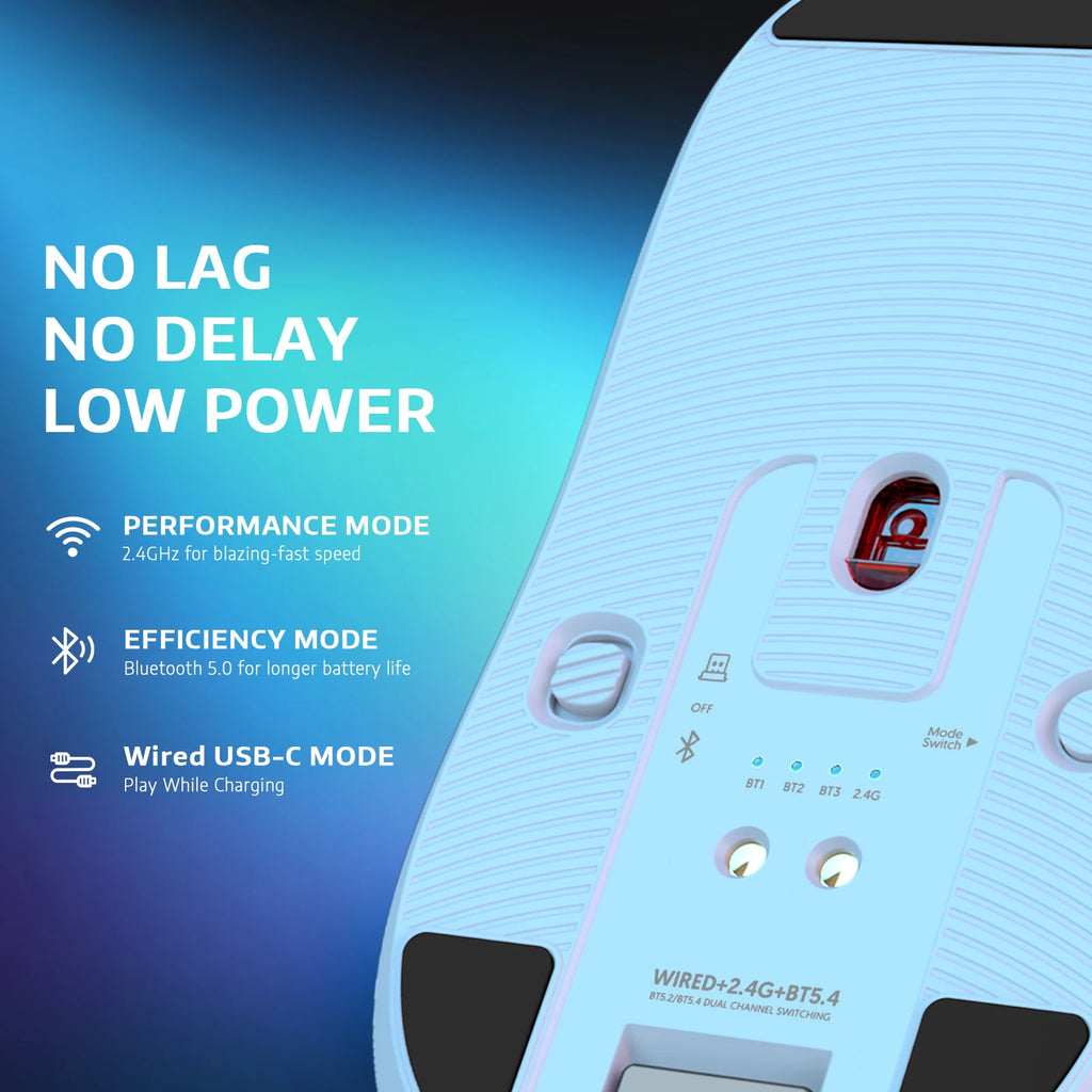 ATTACK SHARK X6: 49g Superlight Wireless Gaming Mouse with Magnetic Charging Dock & 26K DPI PAW3395 Sensor