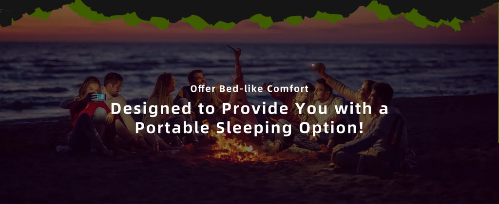 WESTTUNE Inflatable Mattress 4" Thick for 2 Person with Pillow Built-in Foot Pump Double Sleeping Pad for Backpacking Hiking