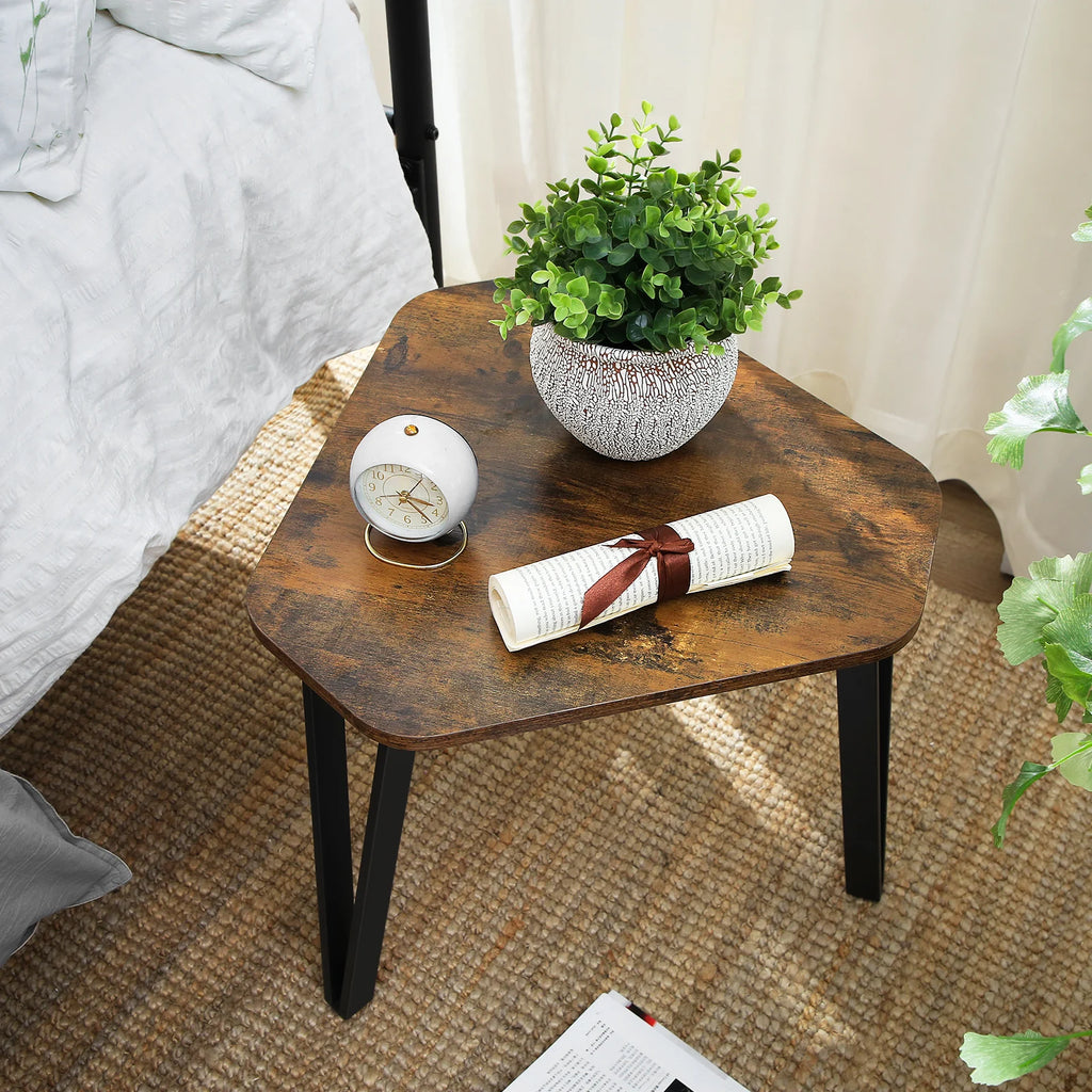 VASAGLE Nesting Coffee Table, Set of 3 End Tables for Living Room, Stacking Side Tables, Sturdy and Easy Assembly