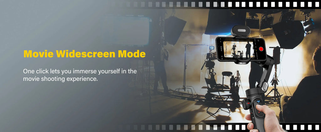 AOCHUAN Smart XPro Ai 3 Axis Smartphone Gimbal Stabilizer For iPhone And Android Smartphone Gimbal No app required to track face