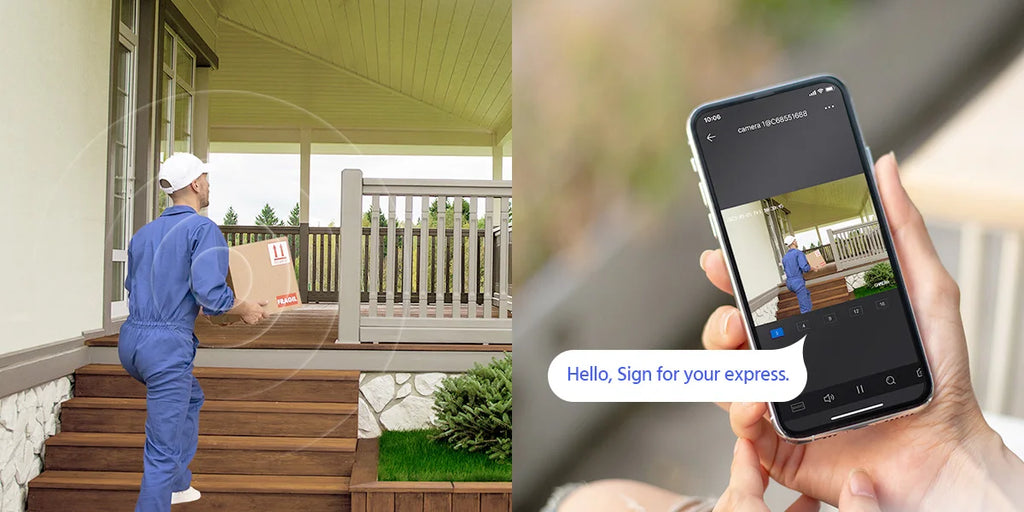 Annke 4Pcs 12MP HD IP Security Camera Poe 6K Dual Light Audio Fixed Bullet Camera Human Vehicle Detection 256G SD Storage ONVIF