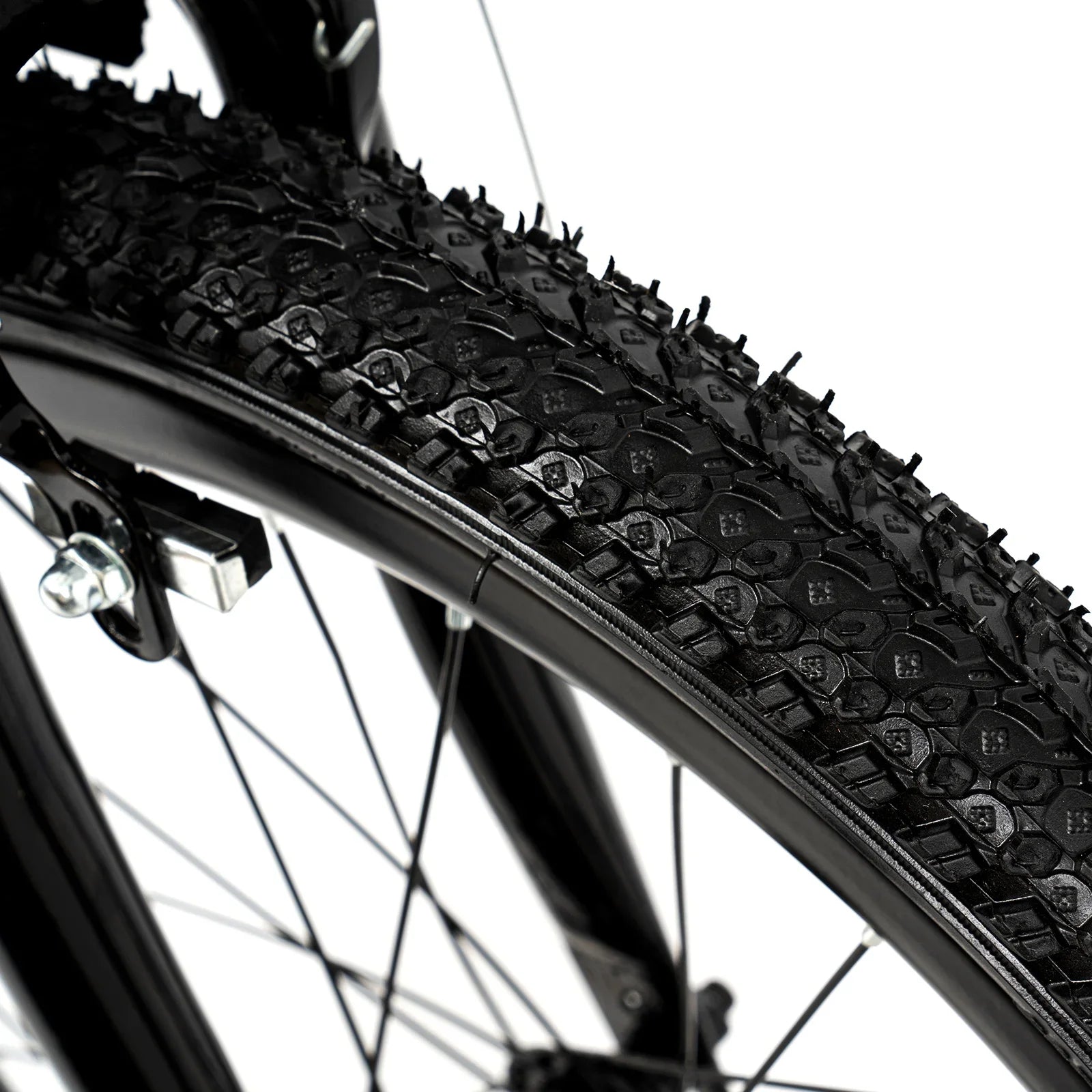 Green 20 Inch 7 Speeds Mountain Bike Adjustable Children's Bicycle with Storage Bag and Compass Bell Braking System Bike